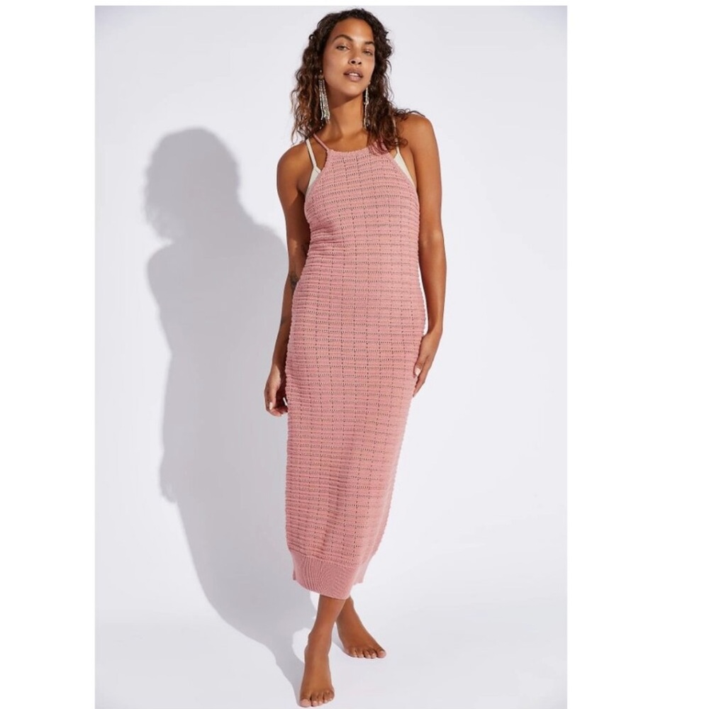 Free People Mallorca sweater knit dress Size medium NWT